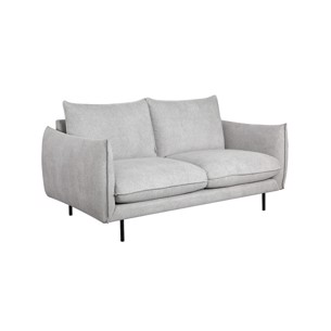 Milano 2-pers sofa - grå stof